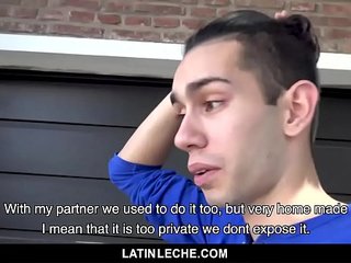 LatinLeche - Cute latin boy takes biggest cock he’s ever had on camera