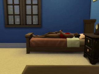 Batendo uma em casa (The Sims 4)