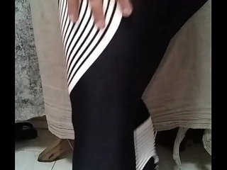 First video Lycra/video en Lycra 1/2 NIKE SPEED BLACK AND WHITE